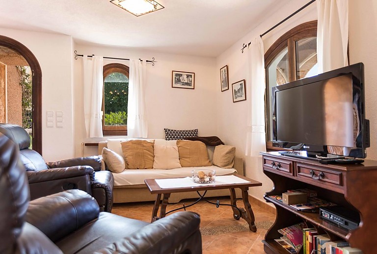 Finca Mallorca Arta 6 Personen Wohnzimmer