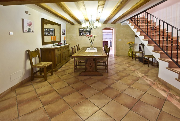 Finca Mallorca Buger 6 Personen Treppe
