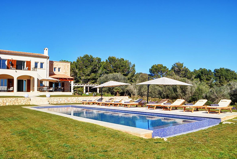 Finca Mallorca Portocolom 12 Personen
