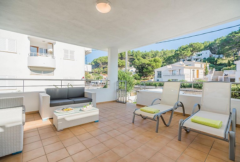 Ferienhaus Mallorca Cala San Visente 4 Personen