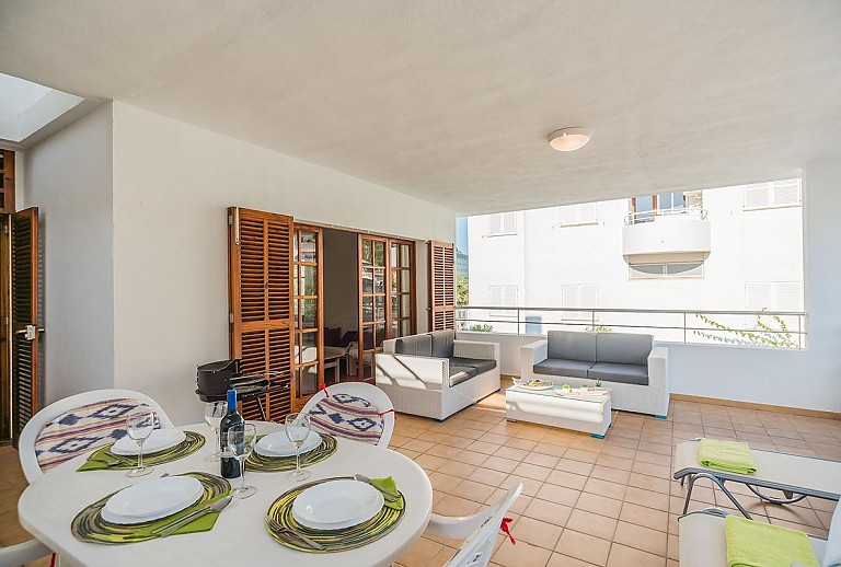 Ferienhaus Mallorca Cala San Visente 4 Personen