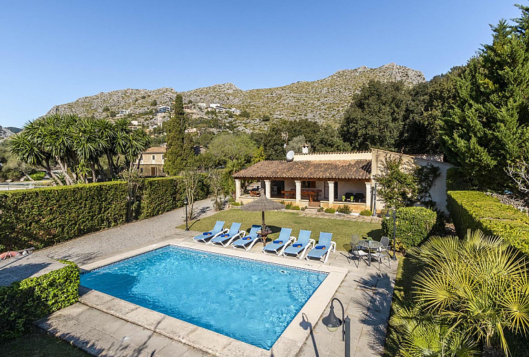 Finca Mallorca Pollenca 6 Personen Klimaanlage