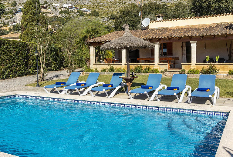 Finca Mallorca Pollenca 6 Personen Klimaanlage