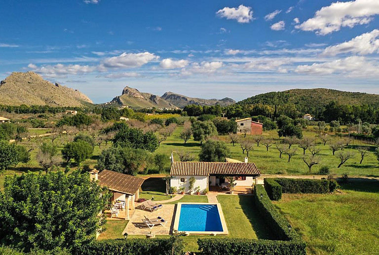 Weitblick auf die umliegende Landschaft